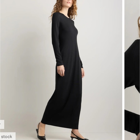 Quince Dresses & Skirts - Quince Long Sleeve Knit Maxi Dress